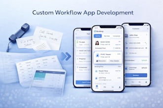 turn your offline service workflow into a custom app