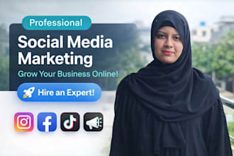 be your professional social media marketer and ads manager