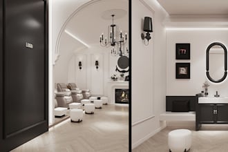 do hair salon,beauty salon ,spa 3d realistic rendering