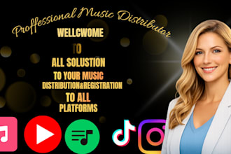 distribute your music to spotify apple music and all platforms professionally