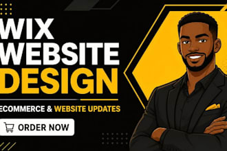 update wix websites, wix website design, and ecommerce wix website redesign