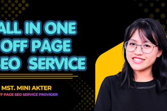 do provide all in one off page seo backlinks service