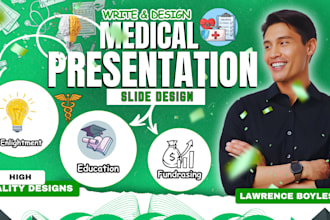 design powerpoint health and medical presentation 2d animation