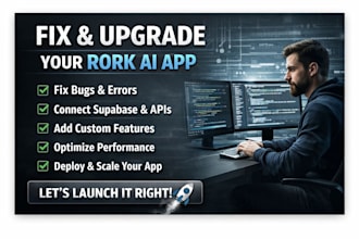 build, fix, and optimize rork ai apps with real backend and deployment