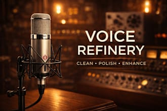improve voice clarity, remove noise, and polish your sound