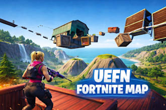 build fortnite uefn maps with custom mechanics, verse scripting pro level design