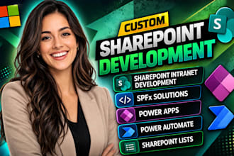 design modern sharepoint intranet, office 365, powerapps, power automate, spfx