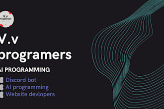 can build websites or ai chat, discord bot for you