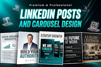 design engaging linkedin carousel posts