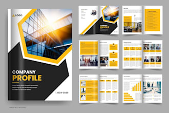 design canva slides, sales brochure, business catelog, company profile, proposal