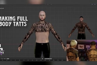 custom tattoo for gta fivem