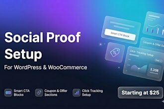 setup conversion focused social proof for woocommerce