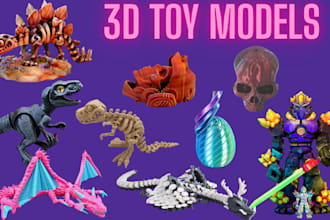 3d articulated bjd toy model flexi toys halloween toy model cosplay fidget toy