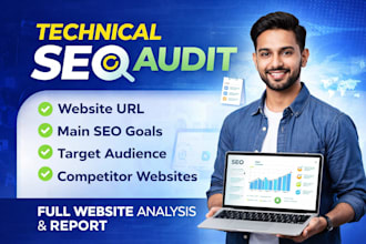 do technical SEO audit and website analysis