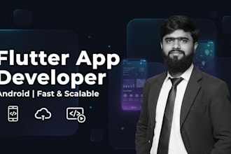 develop a android app in flutter with backend integration