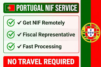 apply for portuguese nif number fast without travel