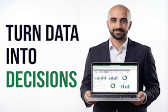 create a professional excel dashboard with sql data analysis