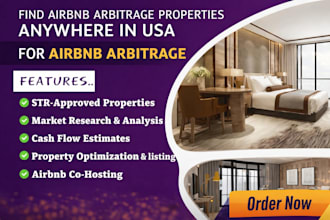 find airbnb arbitrage properties anywhere in USA for airbnb arbitrage
