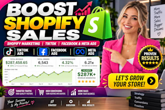 boost shopify sales shopify marketing instagram facebook meta ads google ads SEO