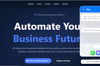 build a multichannel ai agent web, wa, fb to handle your customer support