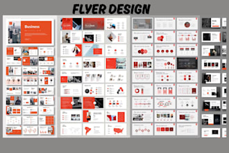 design a flyer brochure trifold design for your business, events and campaigns