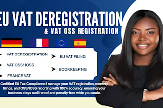 do vat deregistration, vat oss, eu vat, vat filing, ioss, for spain, eu, france