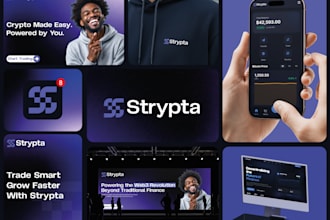 create unique logo for ai, saas, software, crypto and startup business