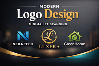 design a modern and professional logo for your business