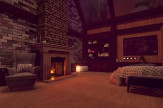 fix, upload, create interactive vrchat world,vr world, vrc world,metaverse world