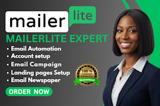 set up and manage your mailerlite email marketing system