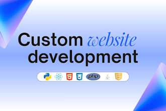 debug, fix errors, customize, and develop your custom website