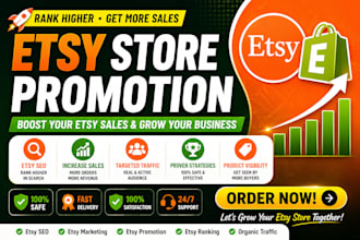 do etsy SEO optimization and keyword research to rank your shop and boost sales