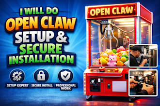 do open claw, open claw setup and secure installation