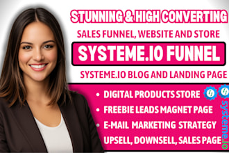 systeme io website, systeme io sales funnel, systeme io landing page, systeme io
