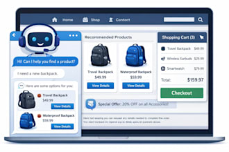 ai chatbot development with custom ui biingual support