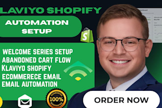 setup shopify klaviyo flows, shopify email marketing or klaviyo email mas