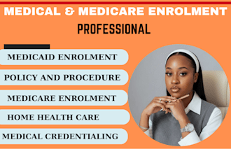 write homecare policy and procedure manuals, medicare, and medicaid