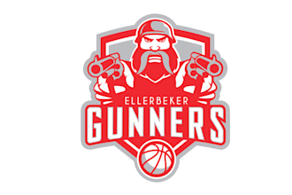 design sports basketball team club logo