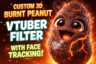 create a custom 3d vtuber avatar with face tracking