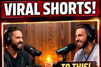 your podcast into viral shorts with subtitles