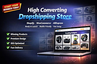 build woocommerce aliexpress dropship alidropship shopify dropshipping store