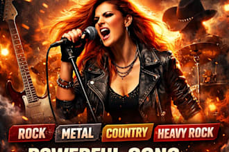 record heavy female rock song female metal singer country female vocalist sound