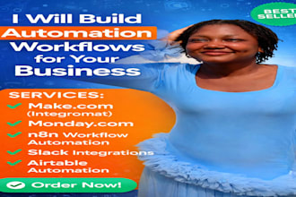 fix make com, monday com, n8n, zapier, airtable, slack and workflows automation