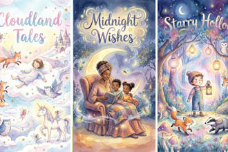 children story book illustration, book illustration, children story for kids