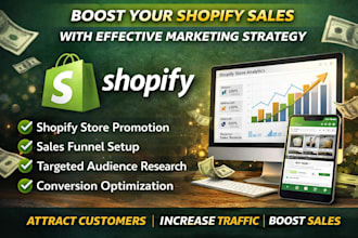 do shopify marketing sales funnel promotion, shopify ads to boost sales