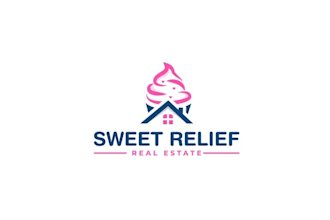 design unique sweet relief real estate logo
