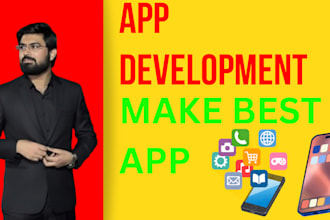 design awesome app screenshots android app, ios app as flutter developer