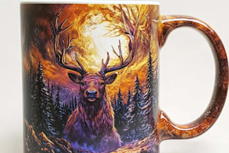 draw a mug or coffee mug design