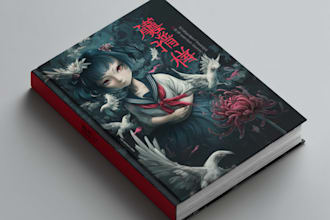 design a professional christian book cover art
