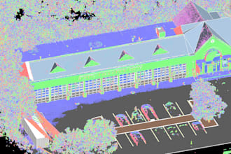 do scan to bim, point cloud to revit modeling with lod  400